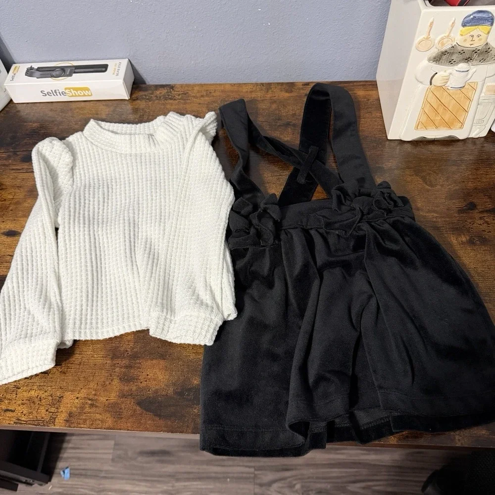 Baby Girl's Clothing Lot Size 3T Fall Winter Basics Bundle Cute Clothes 7 Pieces